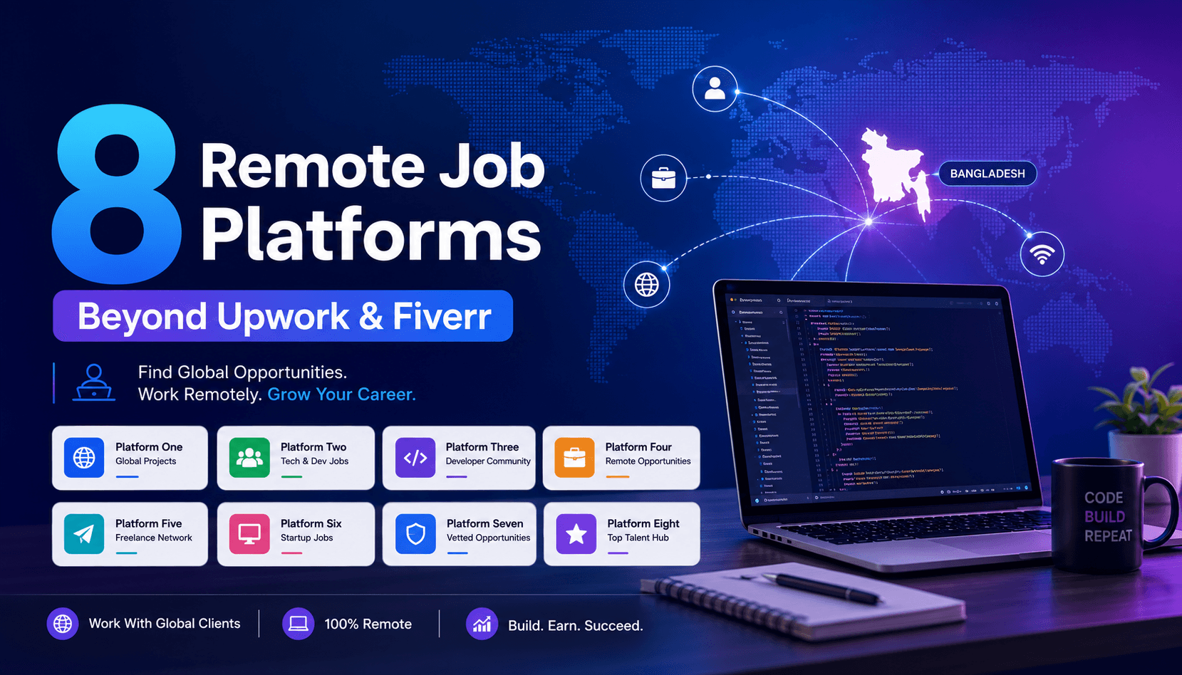 Remote Job Platforms for Bangladeshi Developers