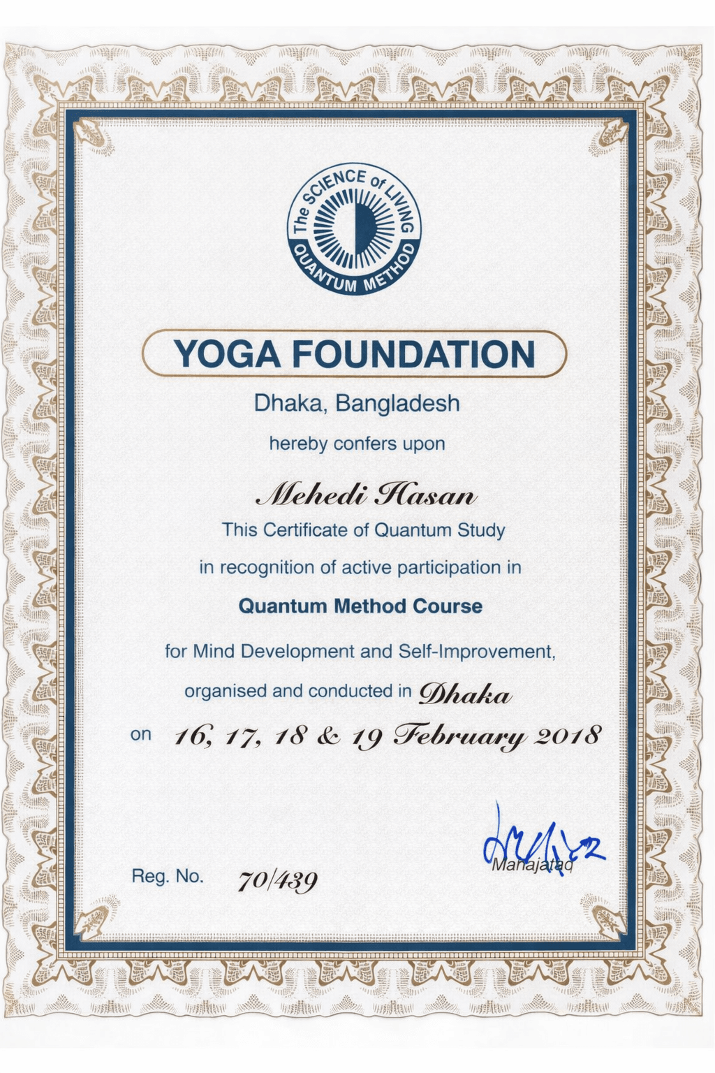 Quantum Method Course