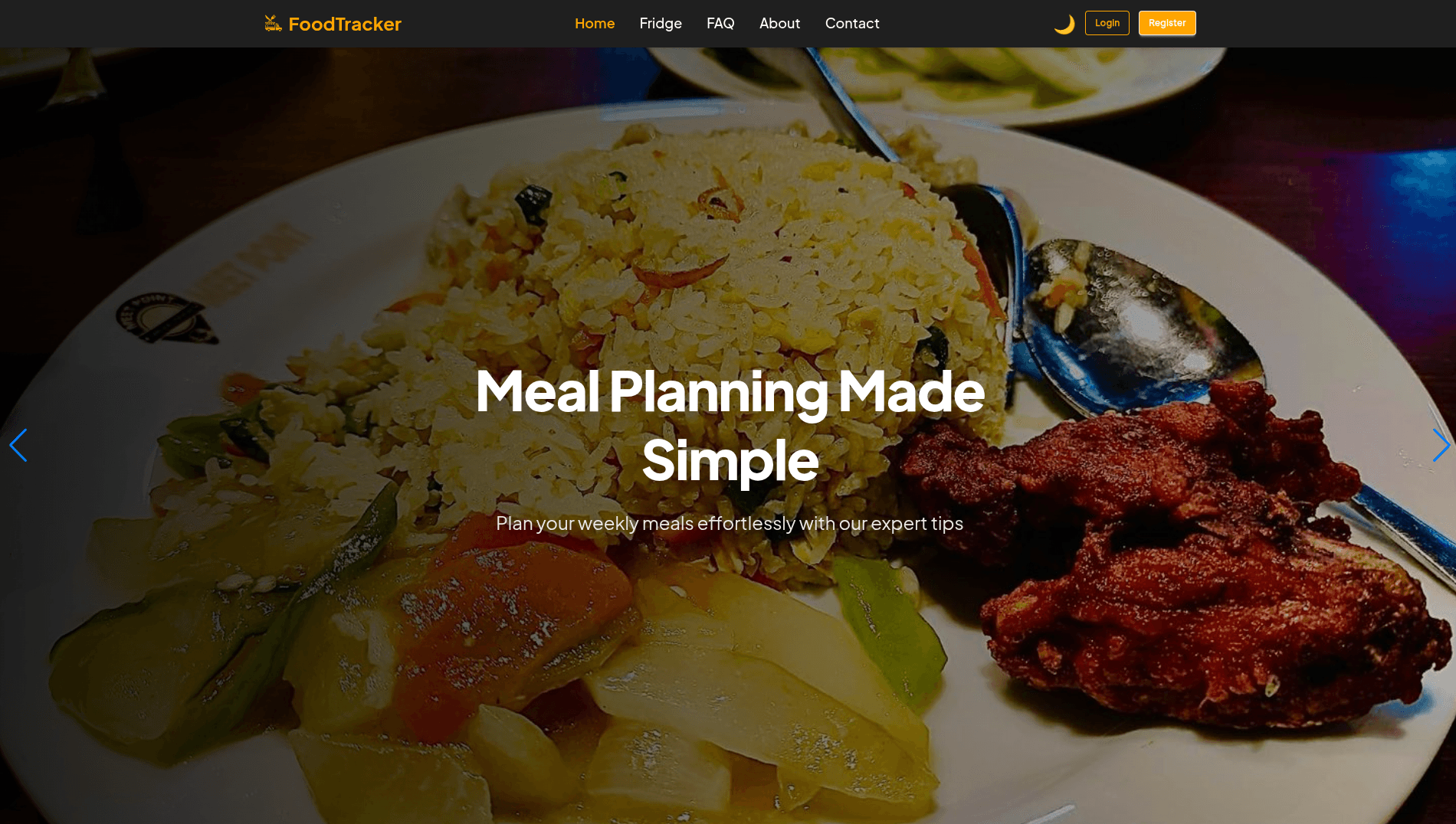 Food Tracker screenshot 1