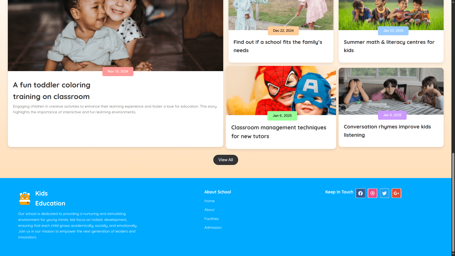 Kids School screenshot 3