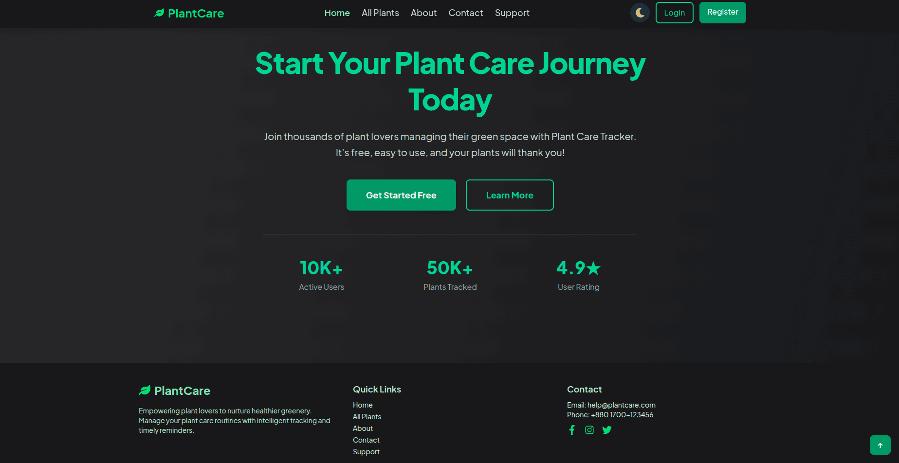 Plant Care screenshot 1